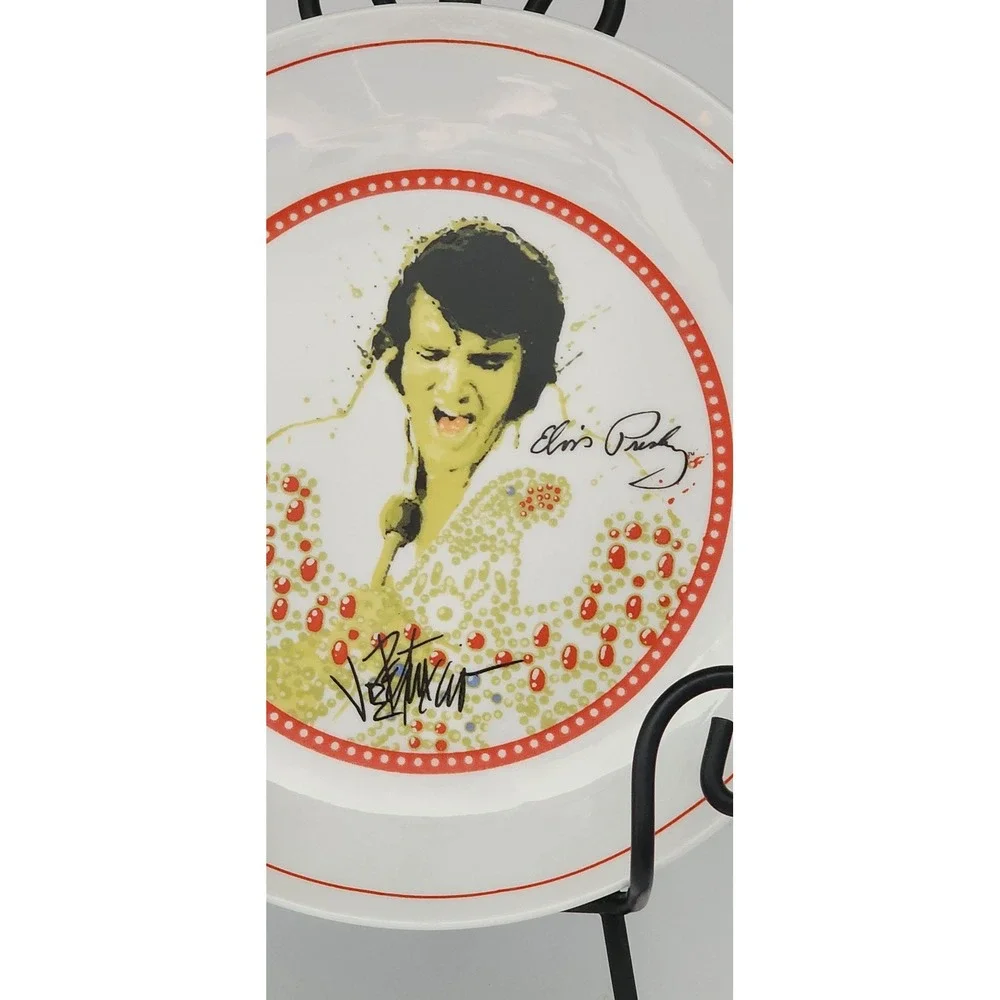 Elvis Presley Collector Plate Joe Petruccio Art 8